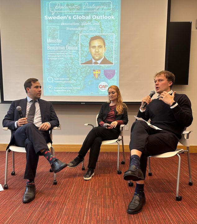 Diplomatic Dialogues — Sweden’s Global Outlook — event photo