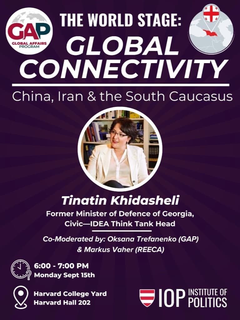 Global Connectivity: China, Iran & the South Caucasus poster