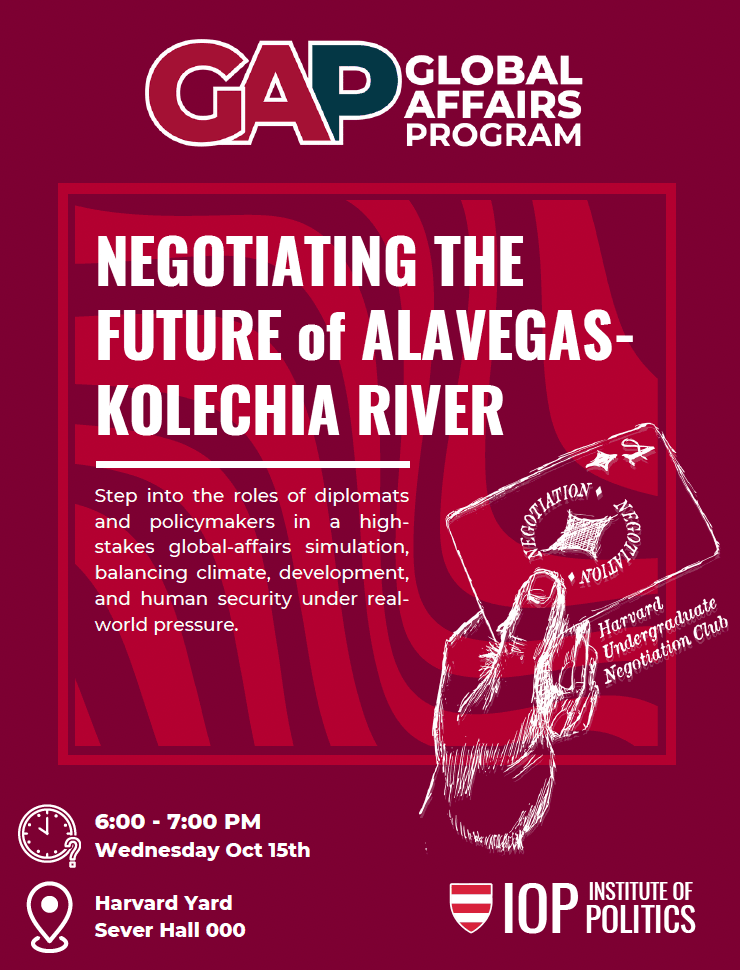 Negotiating the Future of Alavegas-Kolechia River poster
